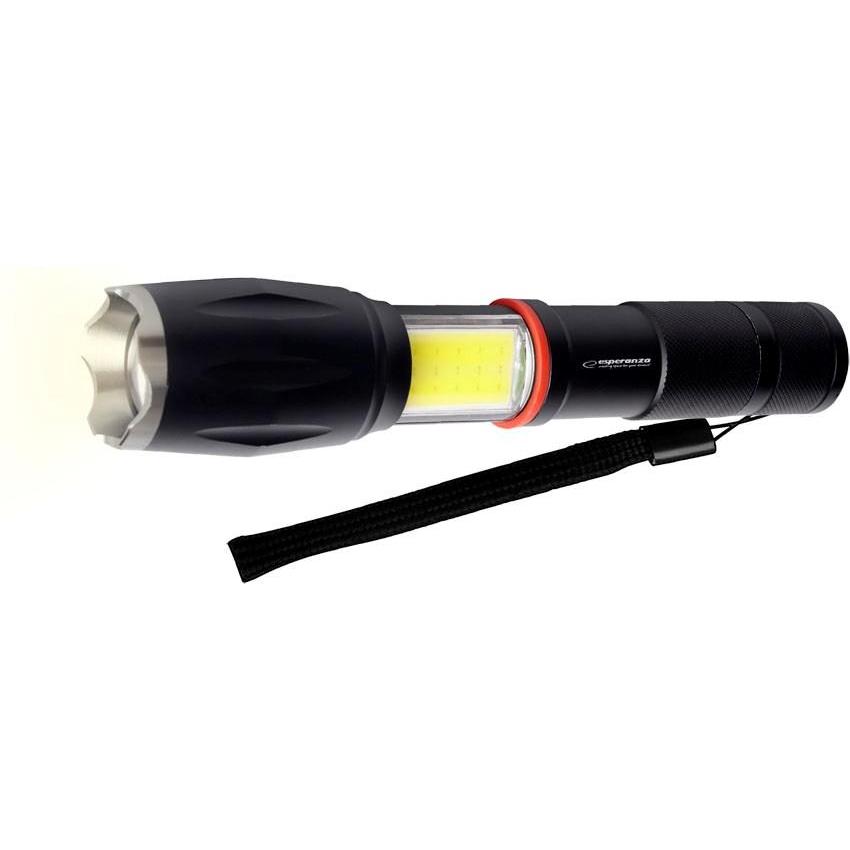 Thumbnail - Esperanza, Taschenlampe, EOT070 Taschenlampe Schwarz LED-Taschenlampe (250 lm)