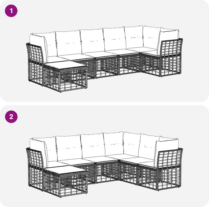 Produktbild vidaXL Gartenmöbel