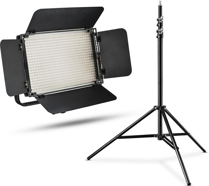 Produktbild mantona Walimex Niova 600 Plus Bi-Color + WT-806 (Flächenleuchte)