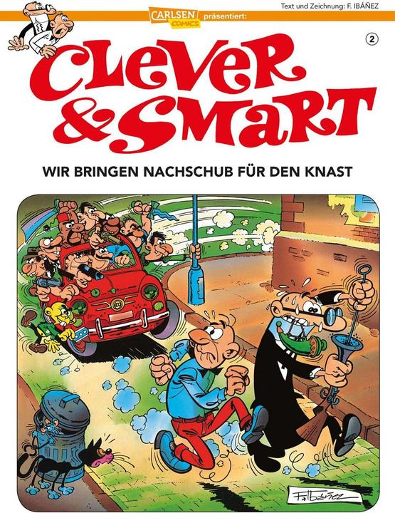 Immagine prodotto Clever und Smart 2: Clever & Smart, Band 2 (Tedesco, Francisco Ibáñez, 2018)