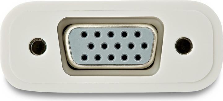 Actual product image StarTech USB-C To VGA Adapter - White (VGA, 1750 cm)