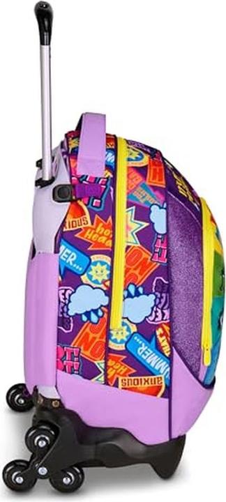 Produktbild Seven Inside Out 2 Schultrolley Jack 3-in-1 mit abnehmbarem Wagen für Mädchen (33 l)