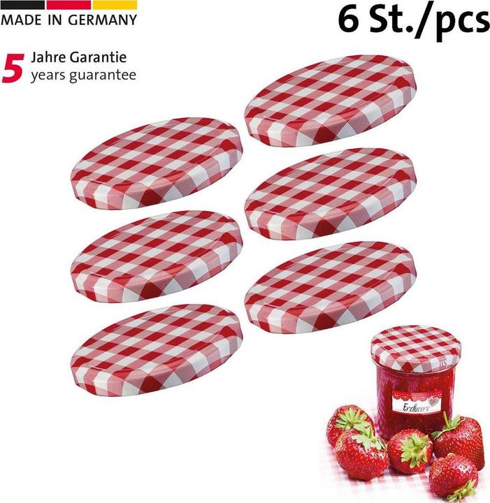 Produktbild Westmark 6 Schraubdeckel, ø 66 mm (6 Stk.)