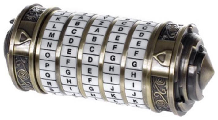 Noble Collection DaVinci Code Cryptex mini