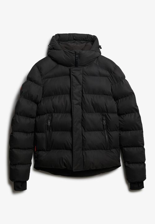 Actual product image Superdry Hooded microfiber puffer jacket (M)