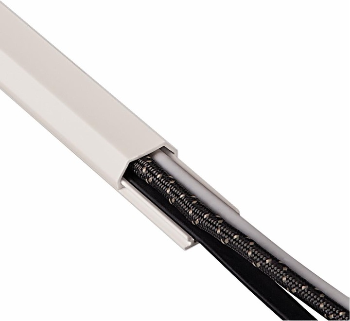 Actual product image Hama PVC cable duct, square (Duct, 100 cm)