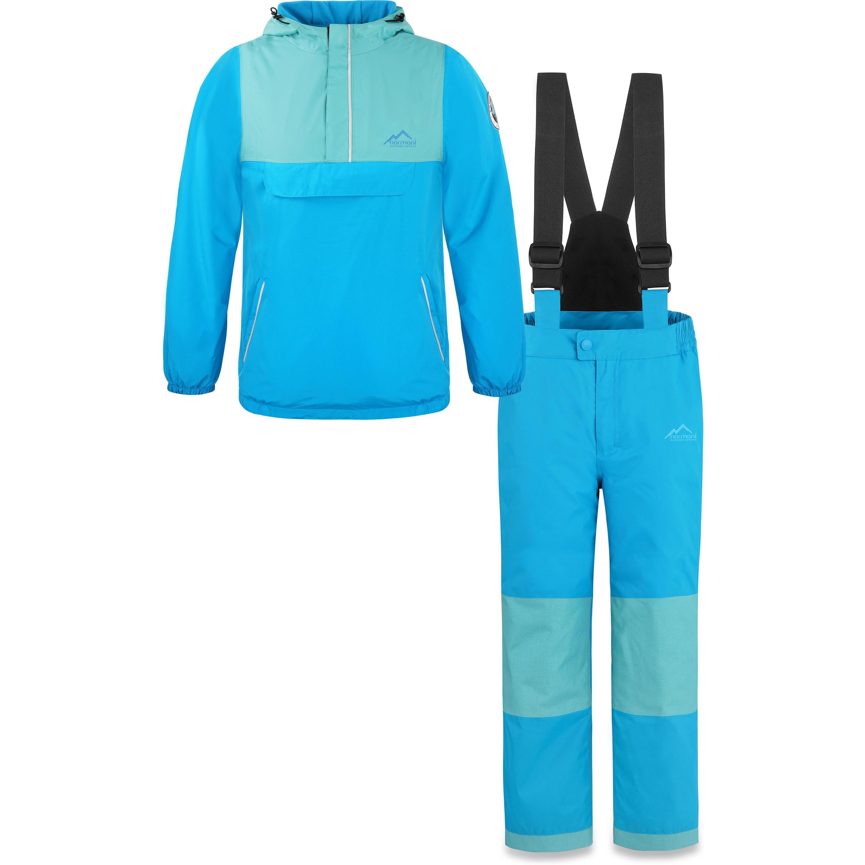Normani, Herren, Skihosen, Kinder WinterSet Thermohose und Windbreaker - 2824 (98, 102, 104, 106, 110, 116, 122, 128, 13...