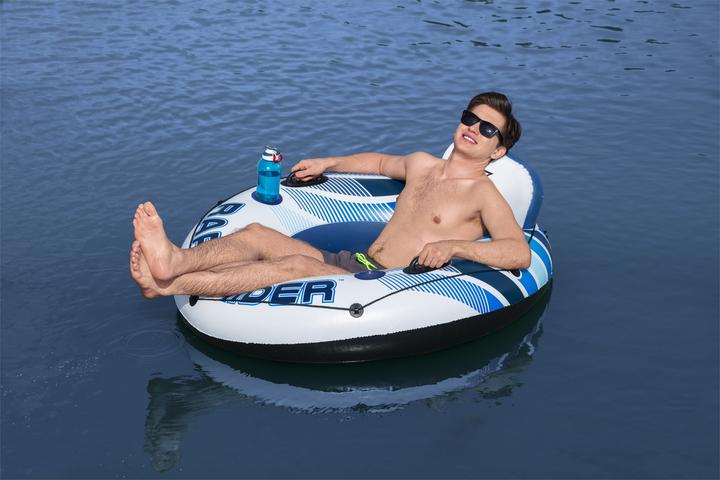 Actual product image Bestway swimming wheel Rapid Rider 135 cm