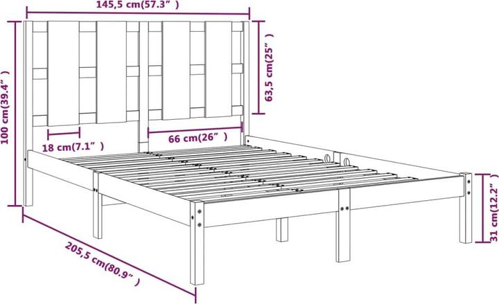 Produktbild vidaXL Joyce (150 x 200 cm)