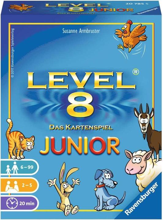 Produktbild Ravensburger RAV20785 - Level 8 Junior, Kartenspiel, 2-5 Spieler, ab 6 Jahren (DE-Ausgabe) (Deutsch)