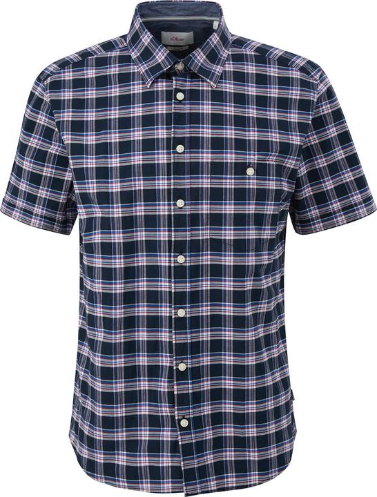 Produktbild S.Oliver Hemd Kurzarmhemd mit Karomuster (S)