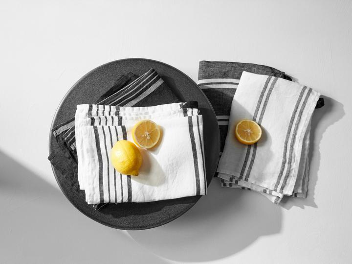 Image du produit ASA Selection Torchon white rows 50x70cm (70 x 50 cm)