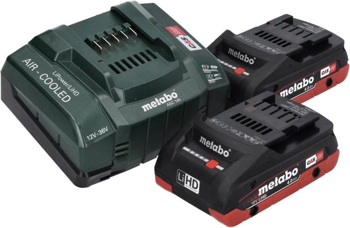 Produktbild Metabo BS 18 LTX BL Q I Akku Bohrschrauber 18 V 130 Nm Brushless + 2x Akku 4,0 Ah + Ladegerät + meta (Akkubetrieb)