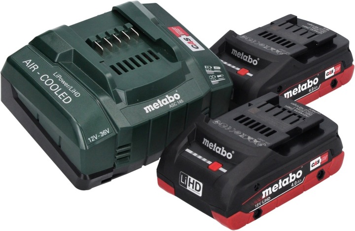 Produktbild Metabo BS 18 LTX BL Q I Akku Bohrschrauber 18 V 130 Nm Brushless + 2x Akku 4,0 Ah + Ladegerät + meta (Akkubetrieb)