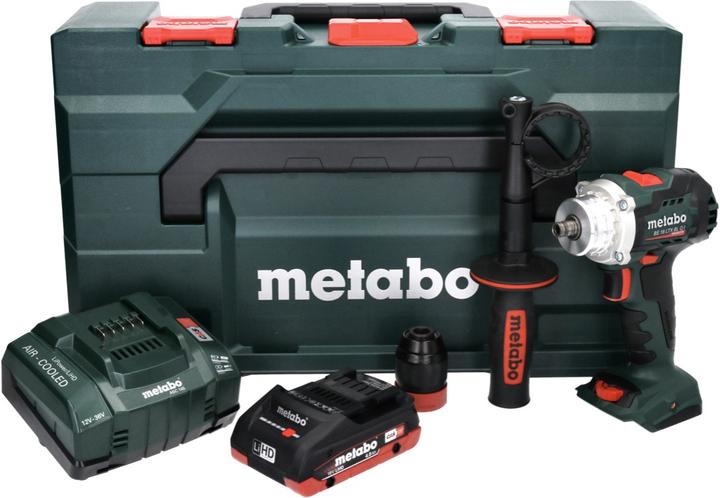 Produktbild Metabo BS 18 LTX BL Q I Akku Bohrschrauber 18 V 130 Nm Brushless + 1x Akku 4,0 Ah + Ladegerät + meta (Akkubetrieb)