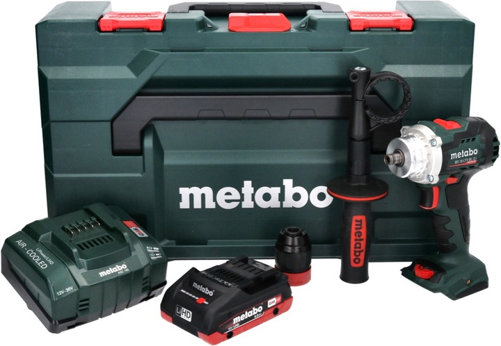 Actual product image Metabo BS 18 LTX BL Q I Cordless drill driver 18 V 130 Nm Brushless + 1x rechargeable battery 4.0 Ah + (Rechargeable battery operated)