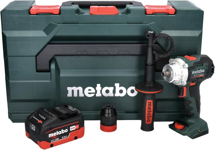 Image du produit Metabo BS 18 LTX BL Q I Perceuse-visseuse sans fil 18 V 130 Nm Brushless + 1x batterie 5,5 Ah + metaBOX - (Fonctionnement sur batterie)