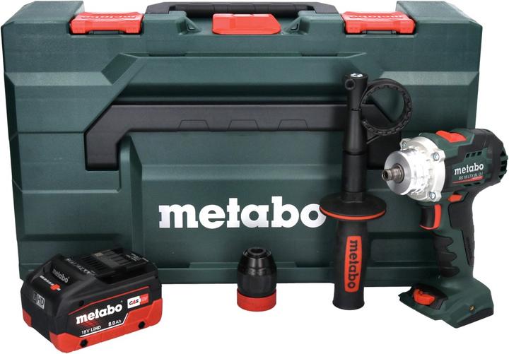 Actual product image Metabo BS 18 LTX BL Q I Cordless drill driver 18 V 130 Nm Brushless + 1x rechargeable battery 8.0 Ah + (Rechargeable battery operated)