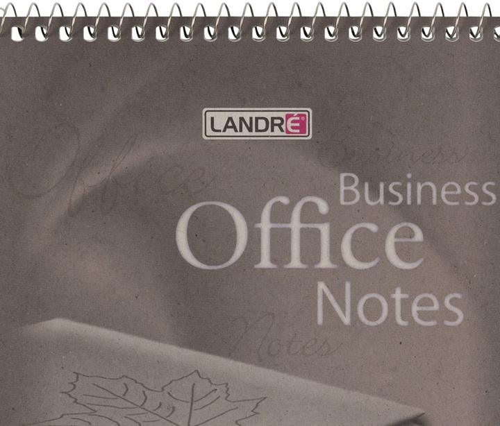 Actual product image Landré Recycling A5 spiral head bounded shorthand pad (A5, Lined, No binding)