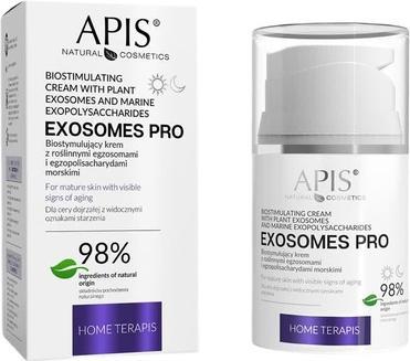 Actual product image Apis Natural Cosmetics Biostimulating Cream with Plant Exosomes EXOSOMES PRO Home Therapies Innovative Skin Care Regenerati (Body cream, 50 ml)