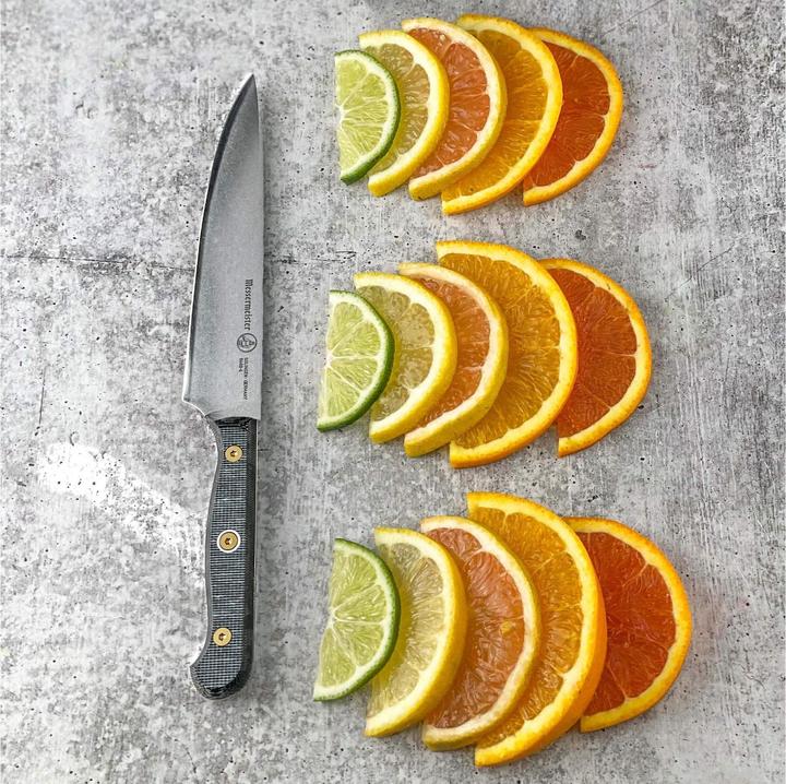 Produktbild Messermeister Universalmesser Custom 15 cm, Grau/Schwarz (15 cm)