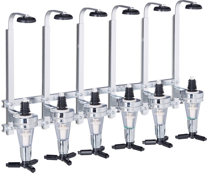 Immagine prodotto Relaxdays Spillatore da parete per alcolici (Beccuccio dosatore + versatore)