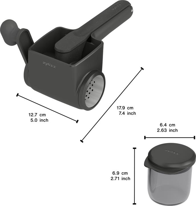 Image du produit Zyliss Classic Käsereibe mit Behälter