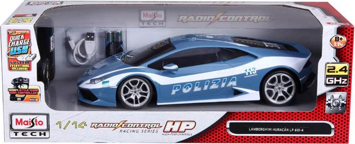 Produktbild Bburago Lamborghini Huracan Polizia Radiocomandata - 1:24