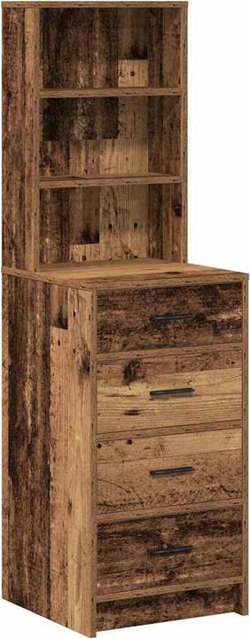 Actual product image vidaXL Rustikaler Hochschrank