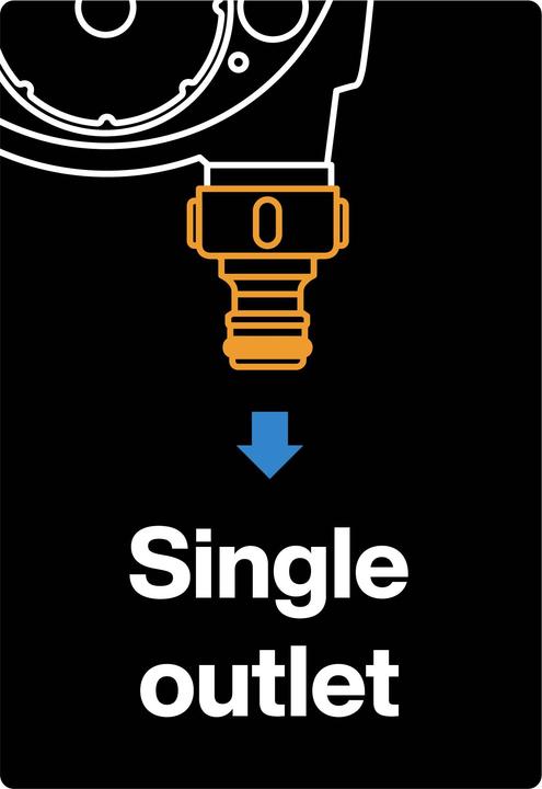 Produktbild Fiskars Zeitschaltuhr/Timer mit 1 Ausgang, Für alle gängigen Wasserhahngrössen, Leicht ablesbares LCD (Bewässerungscomputer)