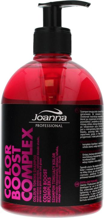 Joanna Professional - Color Boost Complex Colour Toning Shampoo 500G (500 ml, Flüssiges Shampoo)