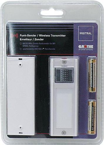 Actual product image Grothe Funkklingel Sender 43441