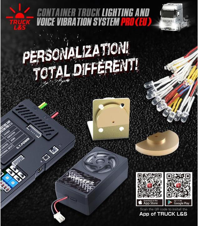 Immagine prodotto G.T. Power Modulo multifunzionale Euro Truck Pro con ESC, luci e suoni