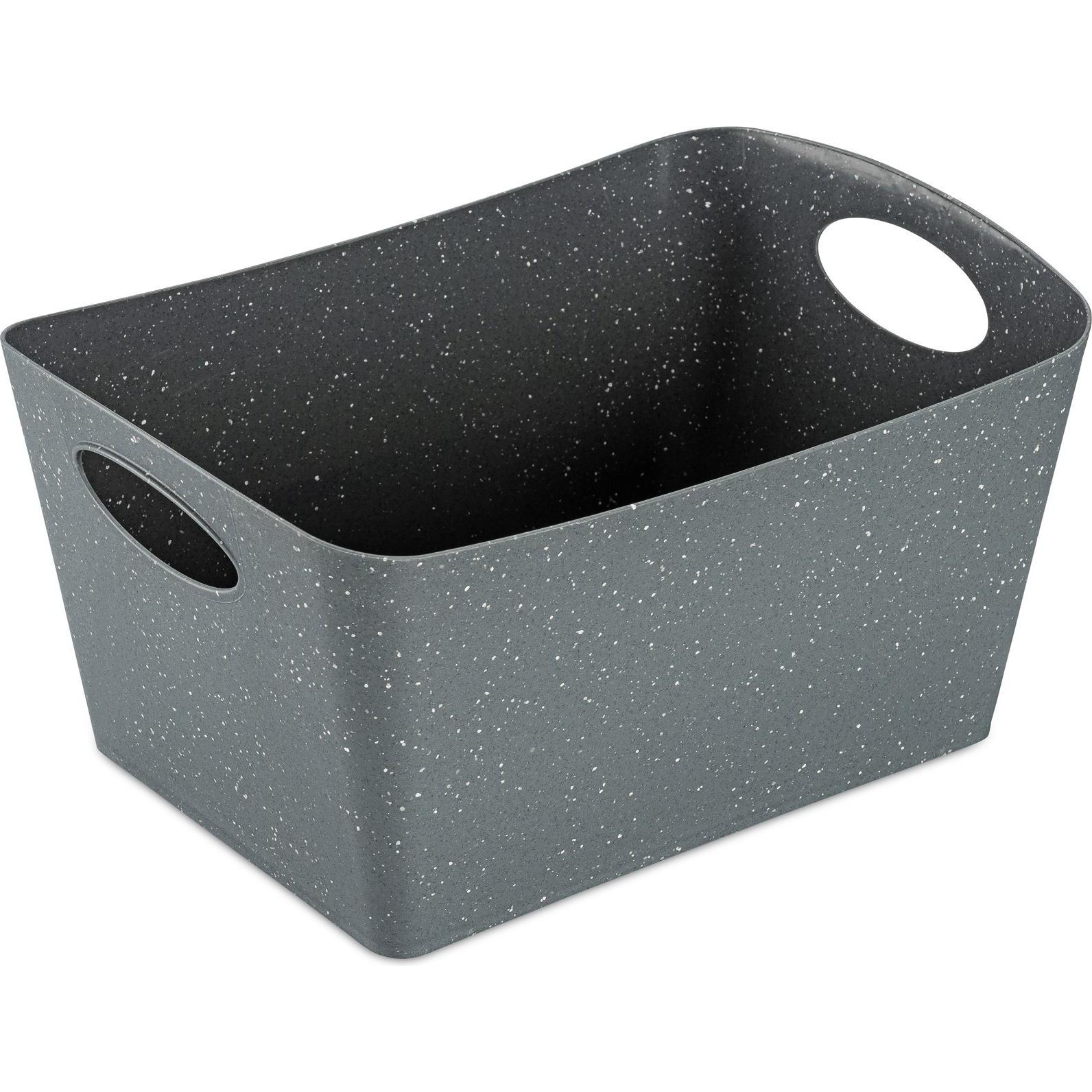 Koziol, Aufbewahrungsbox, Aufbewahrungsbox BOXXX M 3,5l grau/wei (15 x 20 x 30 cm, 3.50 l)
