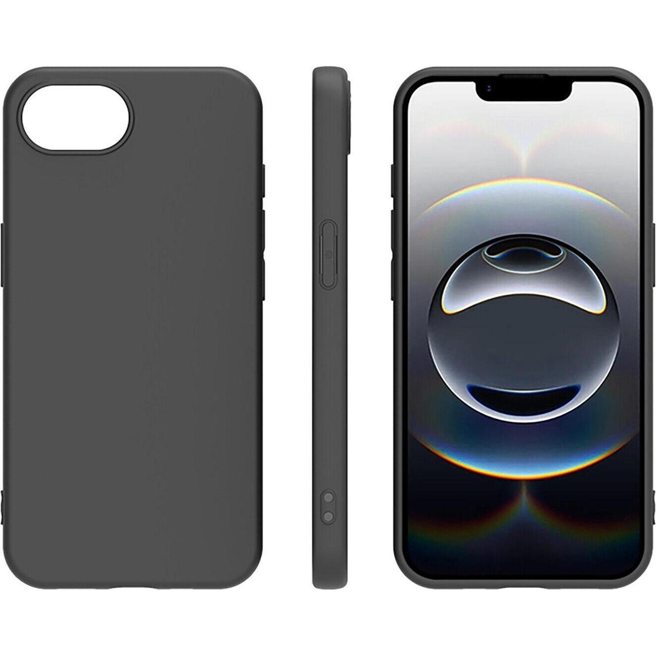 4smarts TPU Hülle für iPhone 17e / 16e, schwarz (Apple iPhone 16e, Apple iPhone 17e), Cover smartphone, Nero