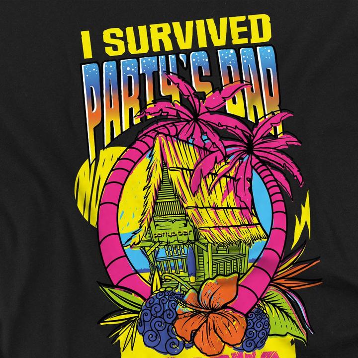 Immagine prodotto One Piece I Survived Party's Bar Maglietta Uomo (5XL)