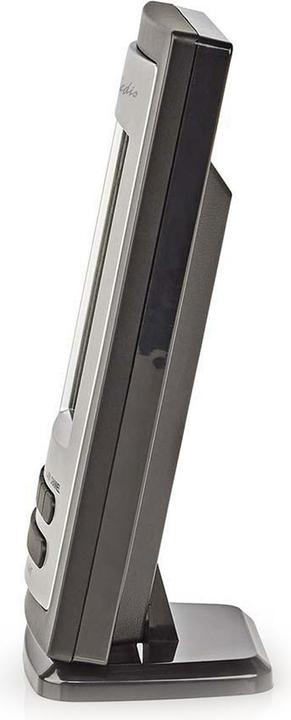 Image du produit Nedis Station météo - alarme - hygromètre - capteur extérieur - noir/argenté