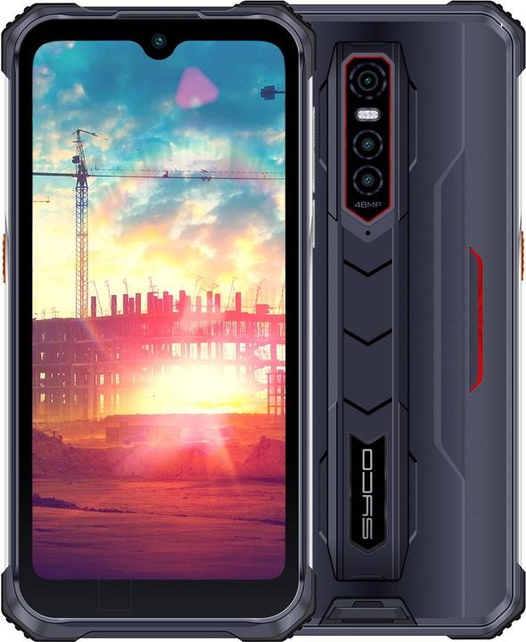 Actual product image Syco RS-442 252-20026 (128 GB, Black, 6.30", 4G)