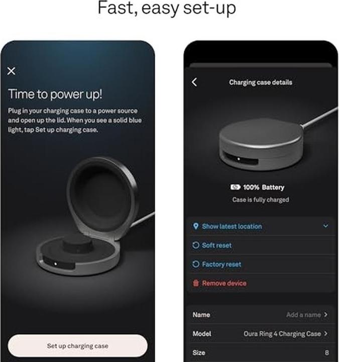 Immagine prodotto Oura 4 Charging Case Size 8