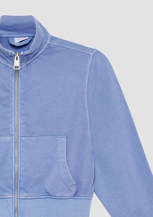 Actual product image S.Oliver Sweatshirt Jacke Verkürzte Sweatjacke im Loose Fit mit Garment Dye (170, 176)