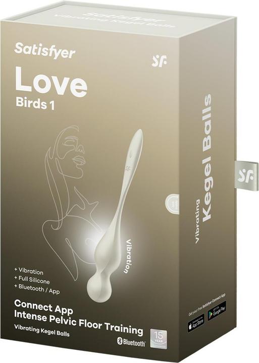 Productafbeelding Satisfyer - Love Birds Vibrerende Kegelballen Wit