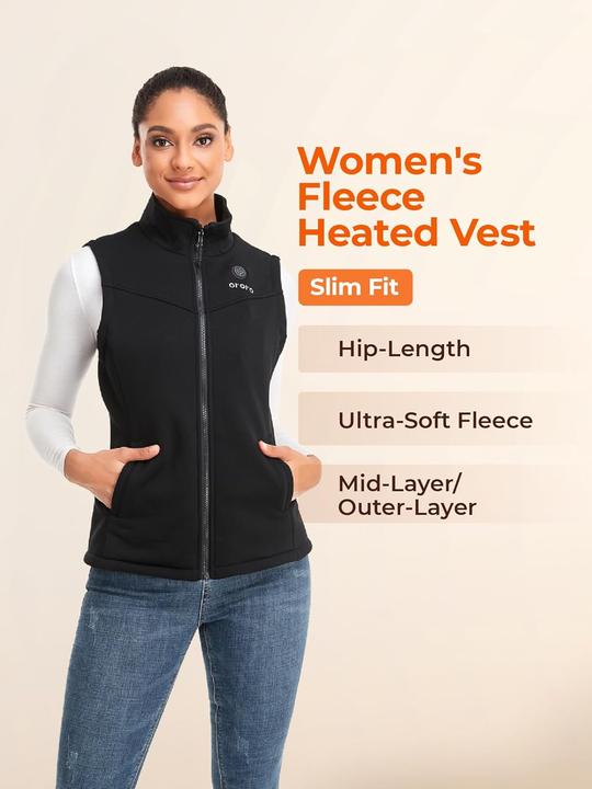 Immagine prodotto Ororo Beheizbare Fleeceweste (M)