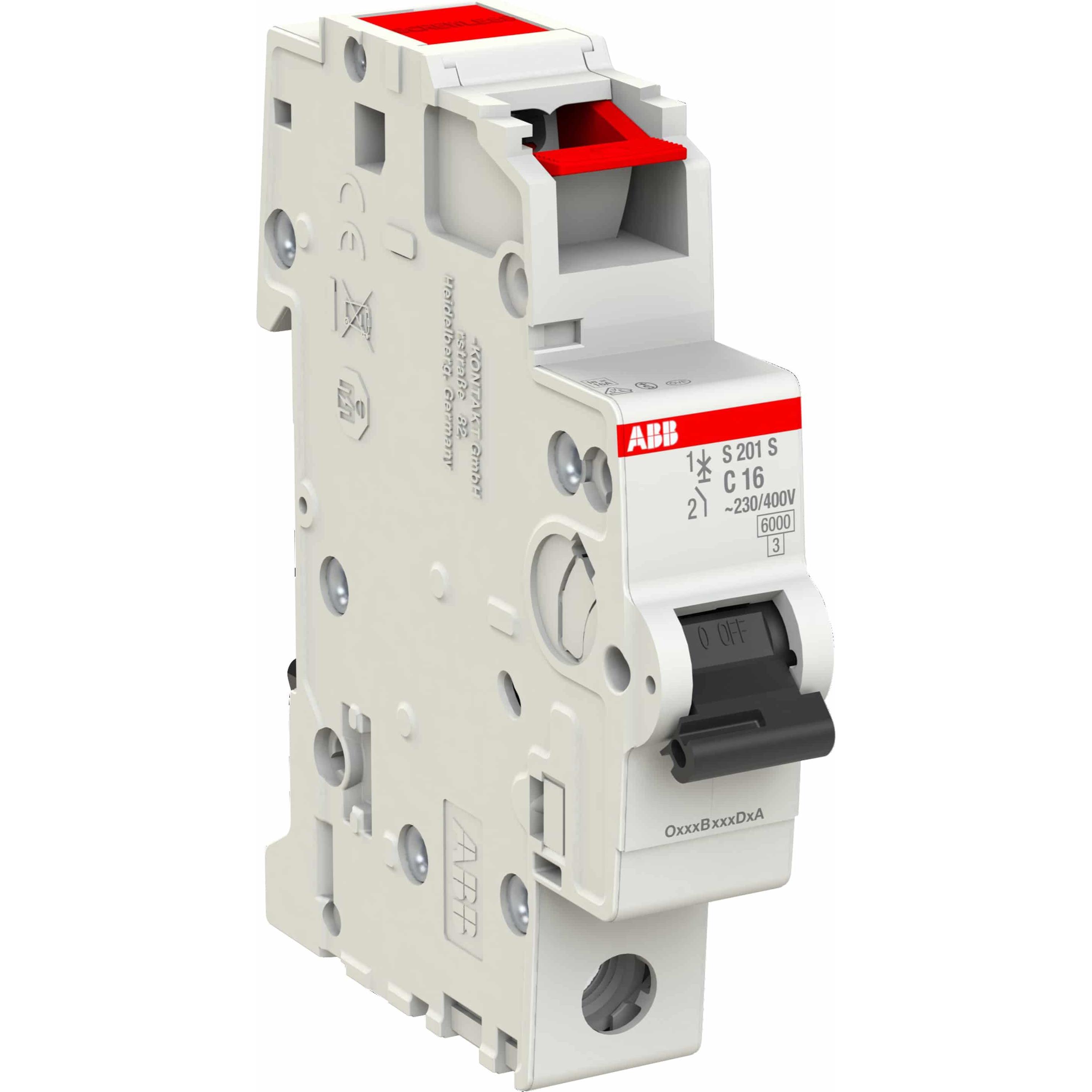 ABB, Schutzschalter, Leitungsschutzschalter 1polig
