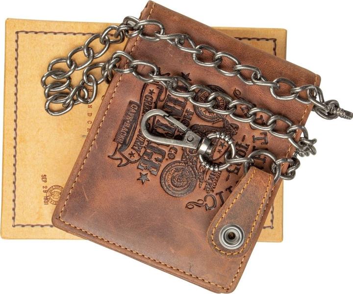 Immagine prodotto Greenburry Portafoglio vintage Cafe-Racer RFID in pelle 12 cm