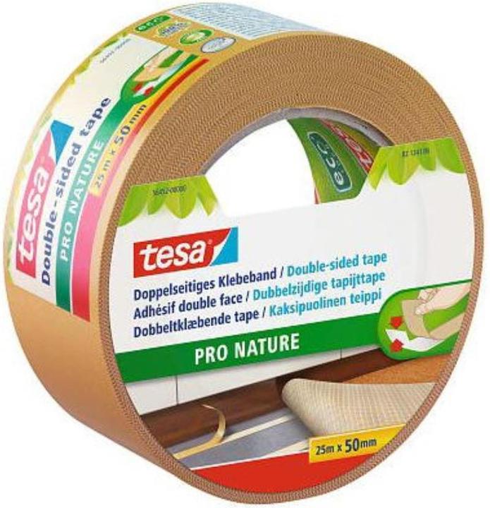 Actual product image tesa PRO NATURE double-sided adhesive tape (50 mm)