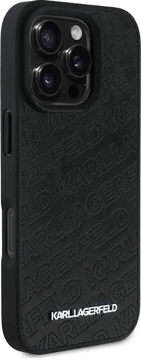Productafbeelding Karl Lagerfeld PU Quilted Pattern Case voor iPhone 16 Pro Max (Apple iPhone 16 Pro Max)