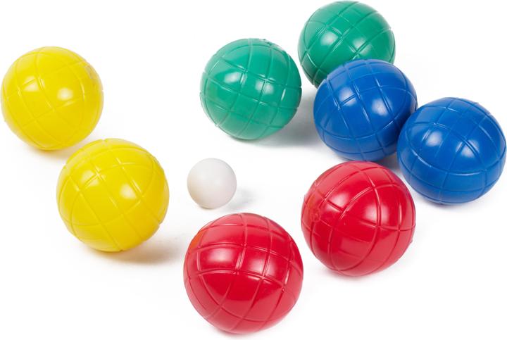Image du produit Benson 8 pièces de boules en plastique Jeu de Boules (8 x)