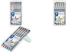 Immagine prodotto Staedtler Liner a pigmenti, larghezza linea: 0,2 mm, cartoncino blister punta lunga in metallo ideale per (Nero, 1 x)
