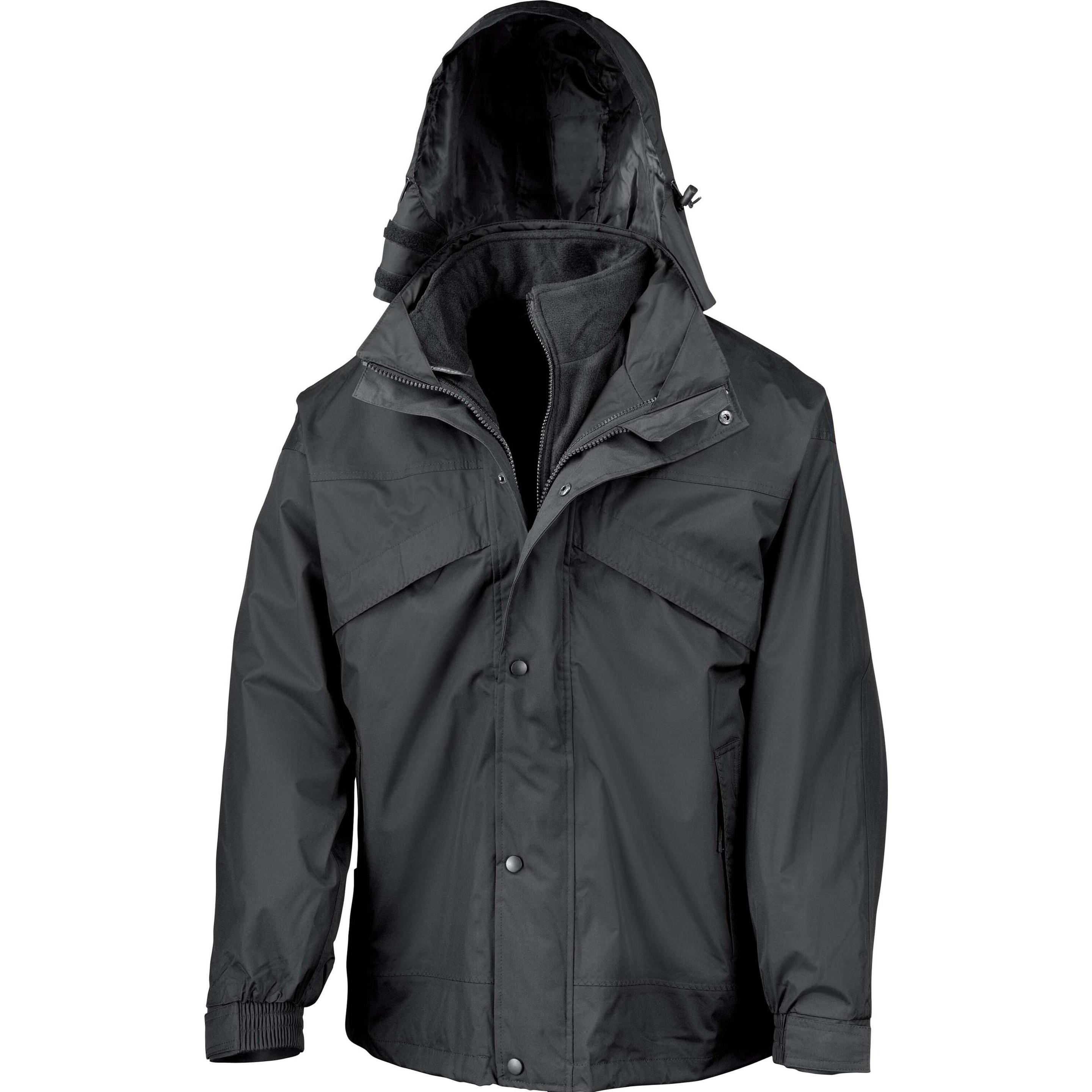 Thumbnail - Regatta, Herren, Jacke, jacke 3 en 1 zip & clic (XL), Rot, XL