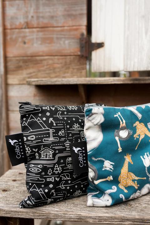 Produktbild Colibri wiederverwendbarer Snack Bag large, Safari